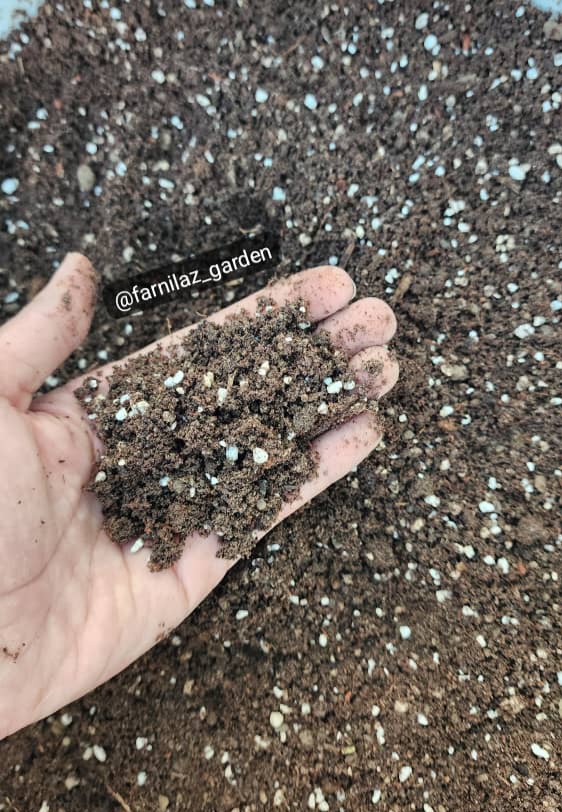 خاک آماده کاشت گلخانه فرنیلاز